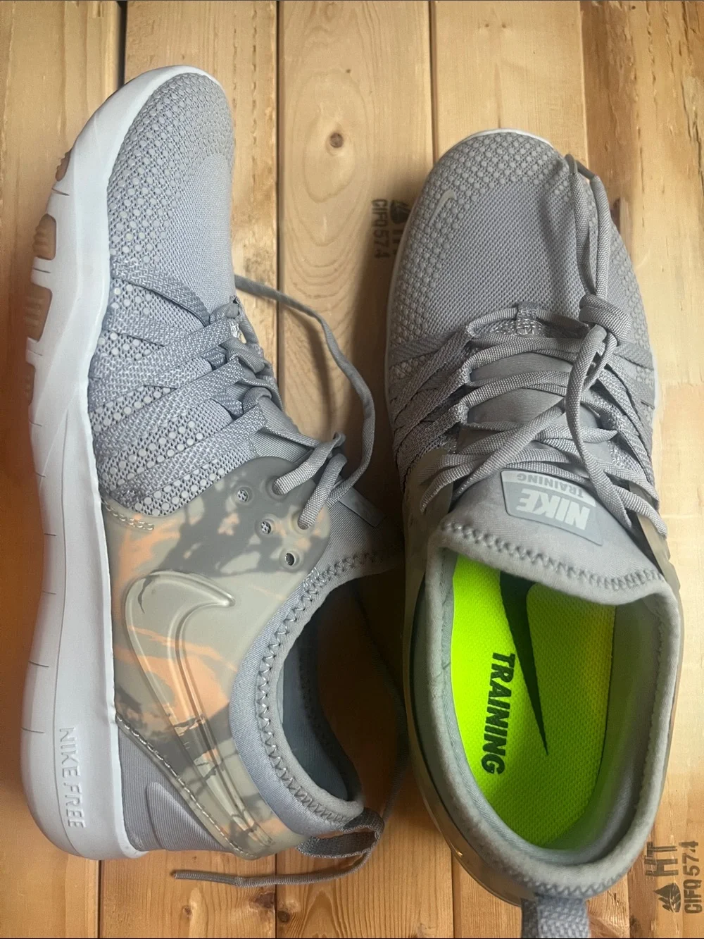 Nike Free Gray Training Sneakers